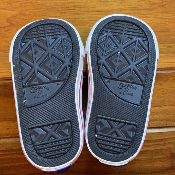 Frozen Anna Converse All Star High Top Sneakers 4 - Picture 6 of 9